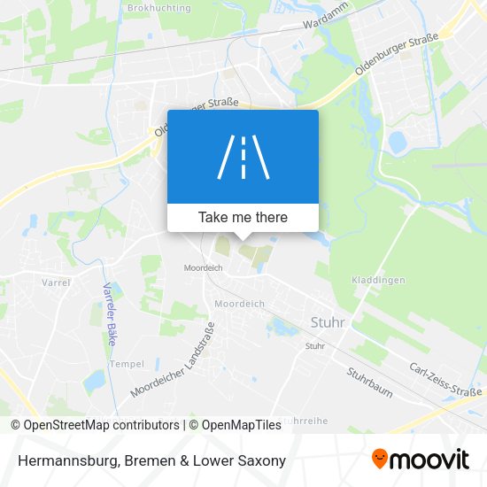 Hermannsburg map