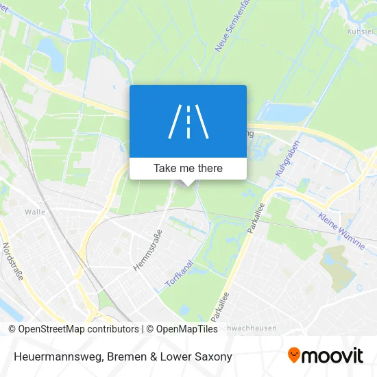 Карта Heuermannsweg