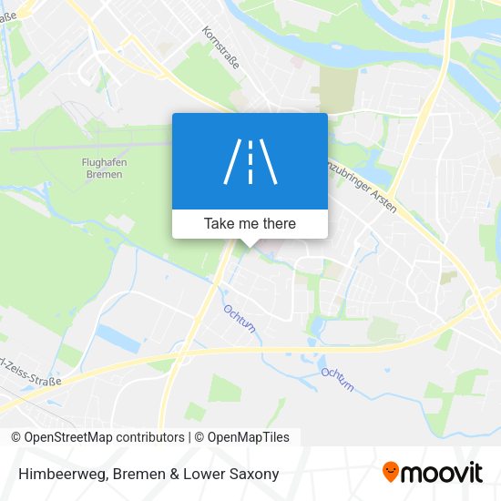 Himbeerweg map
