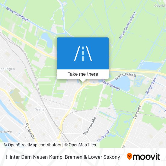 Hinter Dem Neuen Kamp map