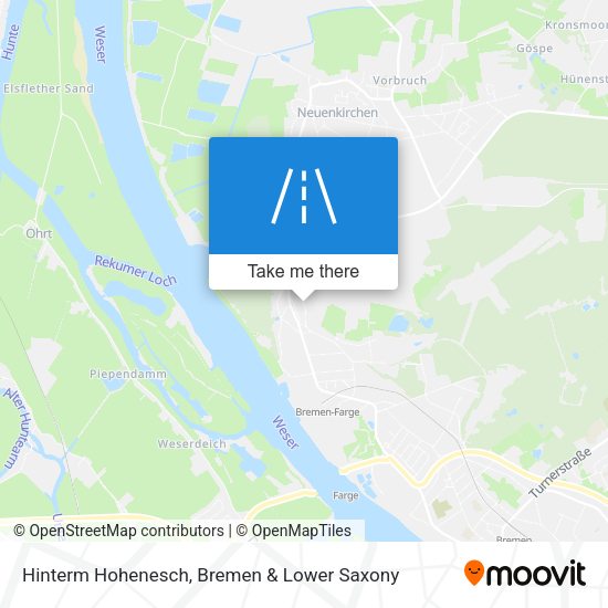 Hinterm Hohenesch map