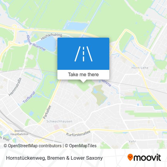 Hornstückenweg map