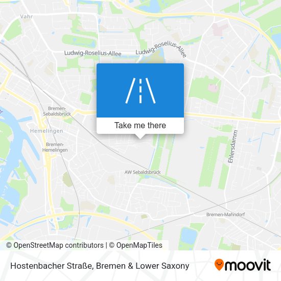 Hostenbacher Straße map