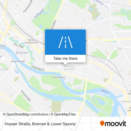 Hoyaer Straße map