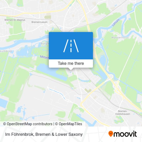 Im Föhrenbrok map
