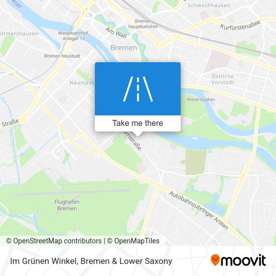 Im Grünen Winkel map