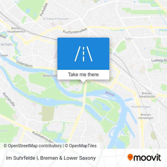 Im Suhrfelde I map