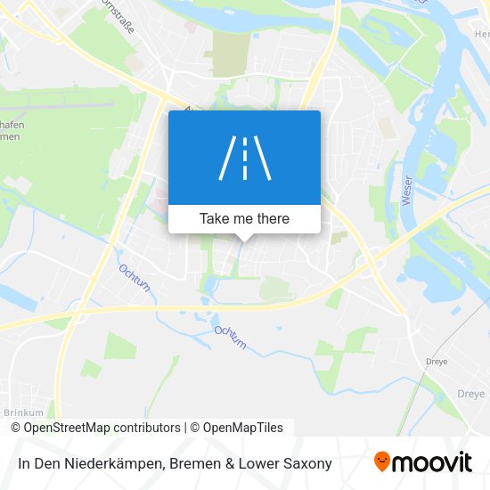 In Den Niederkämpen map