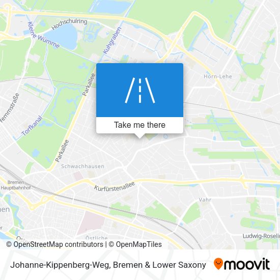 Johanne-Kippenberg-Weg map
