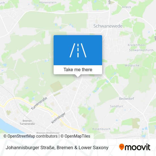 Johannisburger Straße map