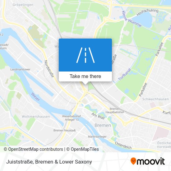 Juiststraße map