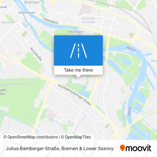 Julius-Bamberger-Straße map