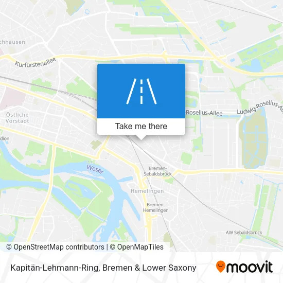 Карта Kapitän-Lehmann-Ring