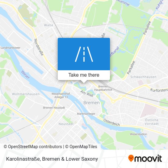 Karolinastraße map