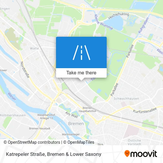 Карта Katrepeler Straße