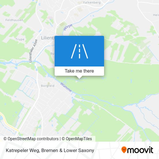 Katrepeler Weg map