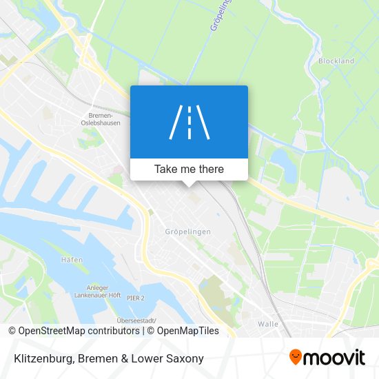 Klitzenburg map