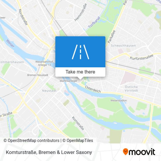 Komturstraße map