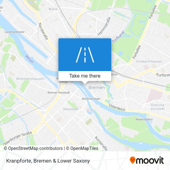 Kranpforte map