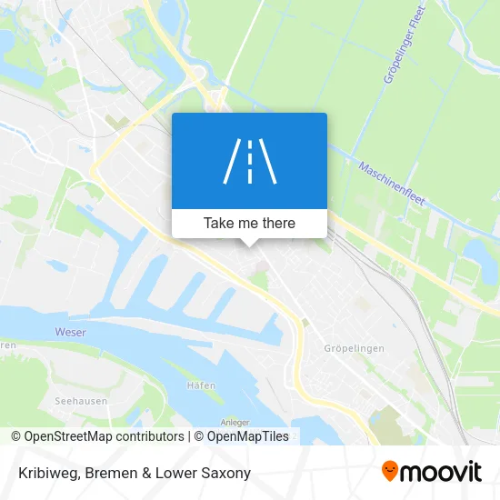 Карта Kribiweg