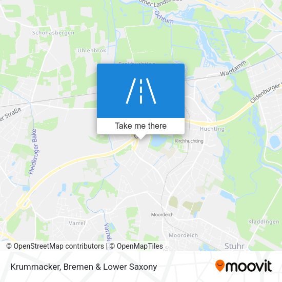 Krummacker map