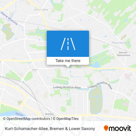 Kurt-Schumacher-Allee map
