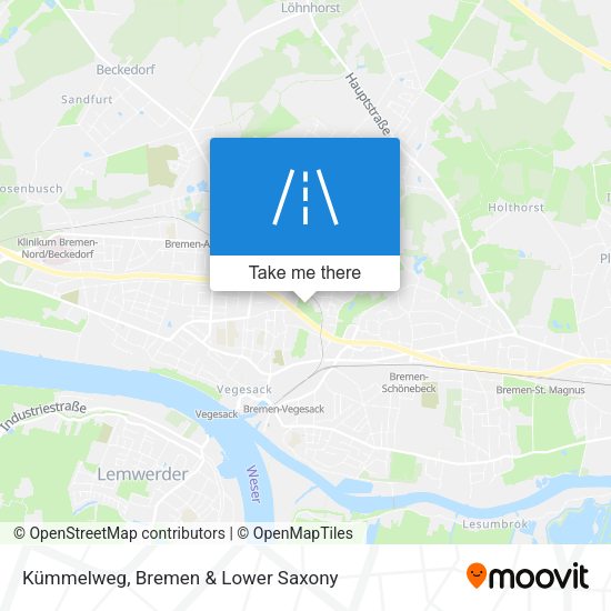 Kümmelweg map