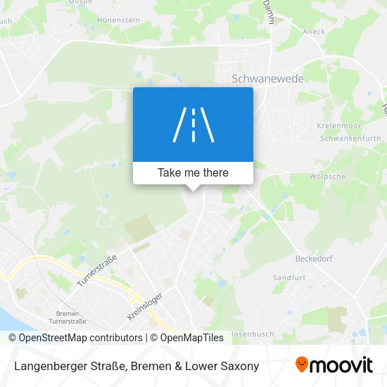 Langenberger Straße map