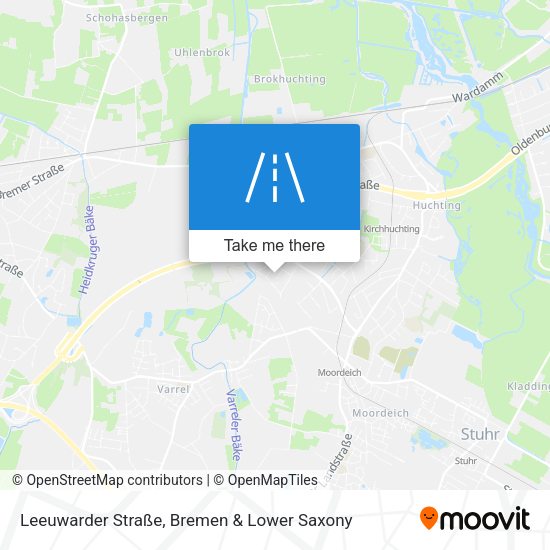 Leeuwarder Straße map