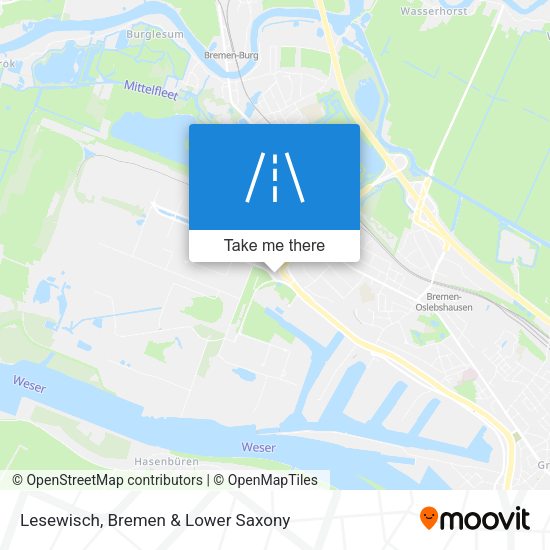 Lesewisch map