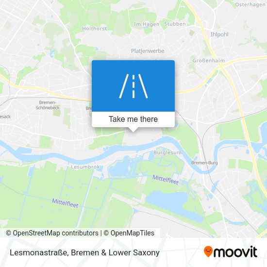 Lesmonastraße map