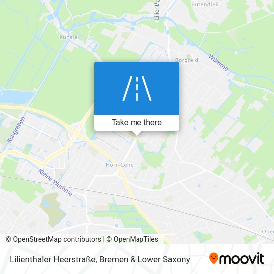 Lilienthaler Heerstraße map