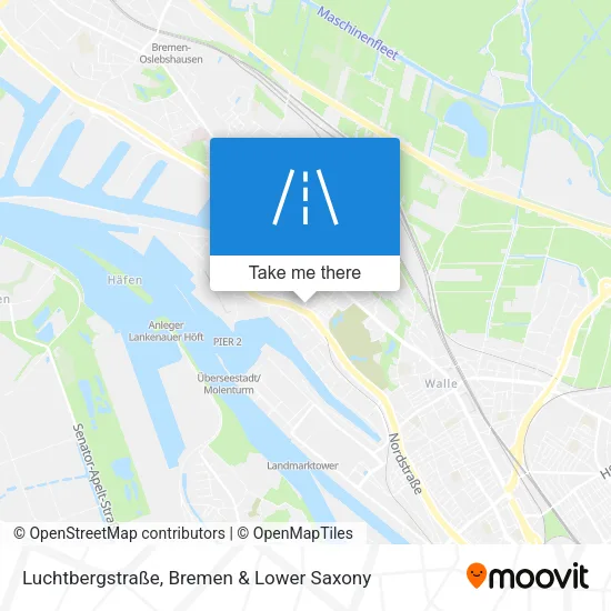 Карта Luchtbergstraße