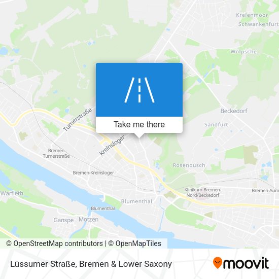 Lüssumer Straße map