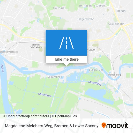 Magdalene-Melchers-Weg map