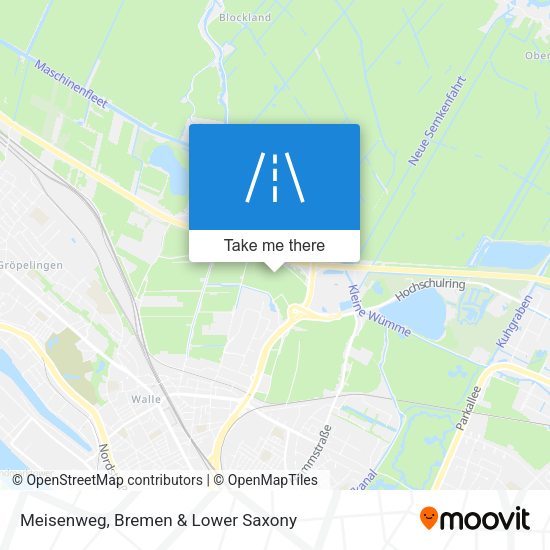 Meisenweg map