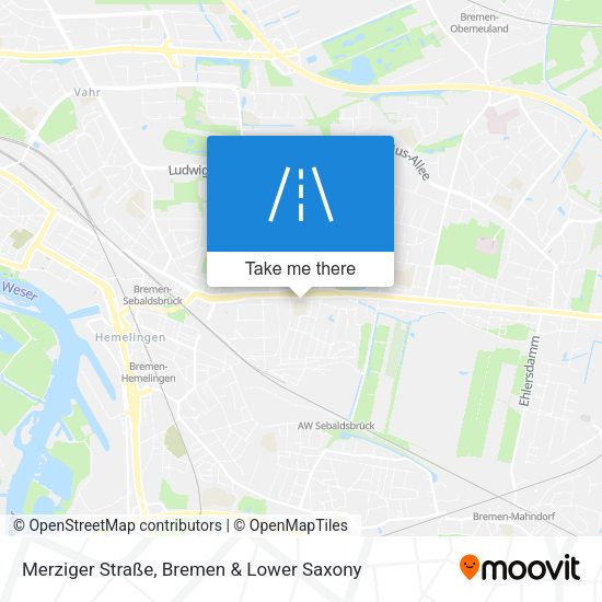 Merziger Straße map