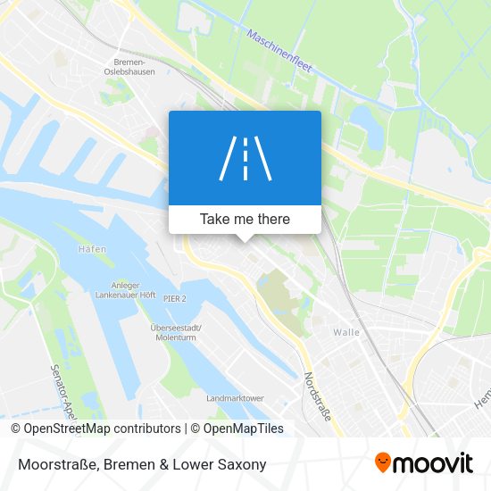 Moorstraße map