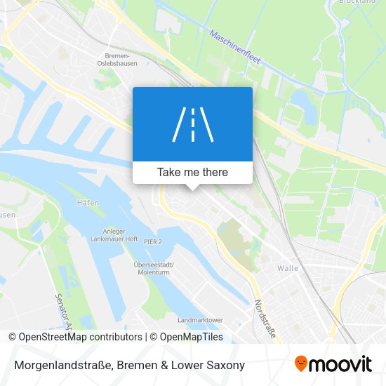 Morgenlandstraße map