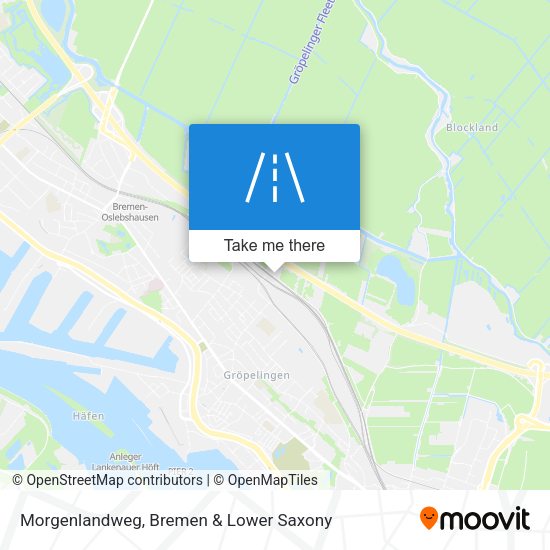 Morgenlandweg map