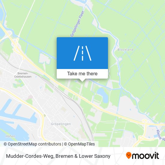 Mudder-Cordes-Weg map