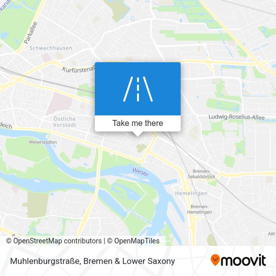 Muhlenburgstraße map