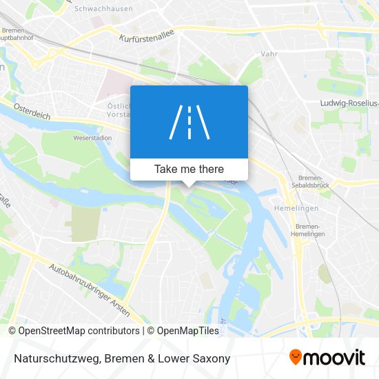 Naturschutzweg map