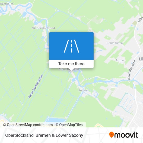 Oberblockland map