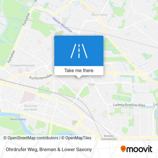 Ohrdrufer Weg map