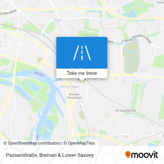 Passenstraße map