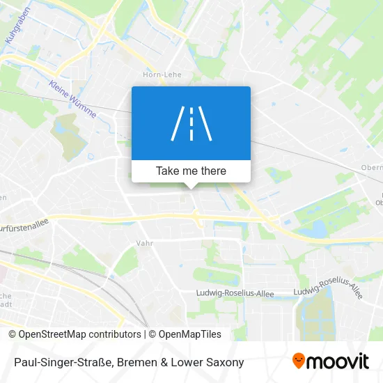 Карта Paul-Singer-Straße