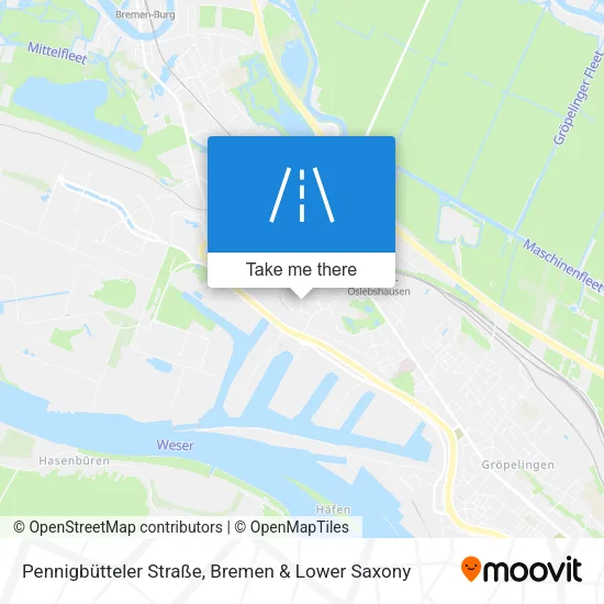 Карта Pennigbütteler Straße