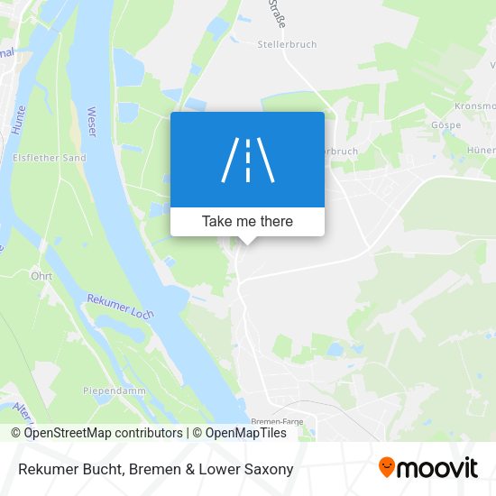 Rekumer Bucht map