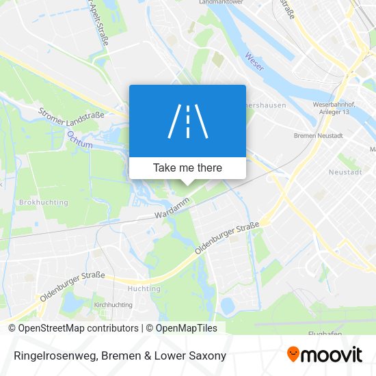 Ringelrosenweg map